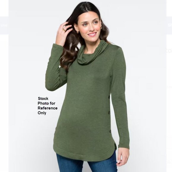 Magnolia Grace  Krissy Side Button Knit Top - Picture 1 of 3